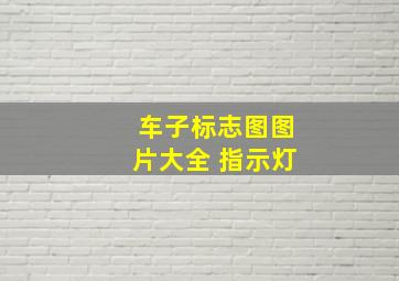 车子标志图图片大全 指示灯